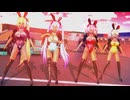 【ミクＭＭＤ】　LaLaL危　ミクさんたち