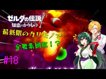 【節約主義者の苦難】ゼルダの伝説 知恵のかりもの 最低限カリモノで全回収VOICEROID実況プレイ 18話
