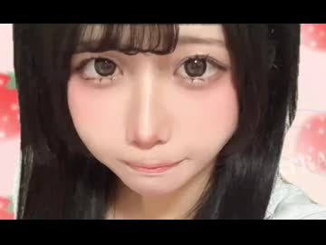 【あまい。】二段階の低音おならをする美女