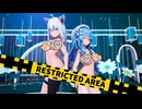 【MMD ホロライブ】《Shirakami Fubuki (白上フブキ) Yukihana Lamy (雪花ラミィ)》~《T-ARA[티아라] "SUGAR FREE"[슈가프리]》