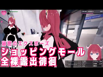 【エロゲ】秘密のエクスポーズ_モール露出横断チャレンジ