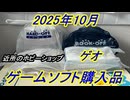 【ゲーム購入品紹介】2025年10月の購入品！先々月グランドオープンしたハードオフとブックオフとゲオと地元の店の4店舗で購入したゲームソフト達を紹介してみた！【レトロゲーム】