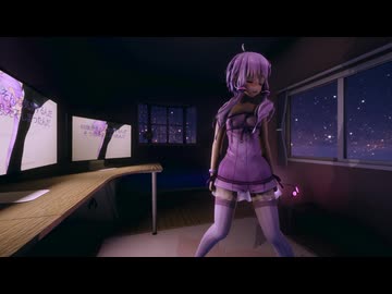 【MMD】結月ゆかり【ドーナツホール】