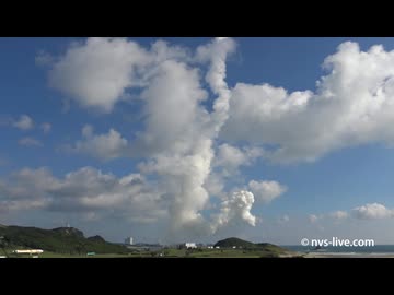 2025.10.26 H3ロケット7号機(HTV-X)打上げ(広角固定）AX30