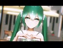 【MMD】 『ラプラスショコラ』 by moti式 セーラー衣装(素足)MIKU
