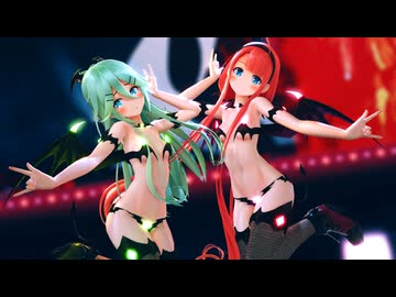 【MMD艦これ】山風 江風 『V』