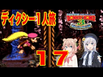 【スーパードンキーコング３】しゅおりり実況ディクシー一人旅 #17