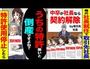 【ざまぁ】中卒が社長⁉契約解除を宣言した取引先社長→特許使用停止した瞬間に全てが止まった…！