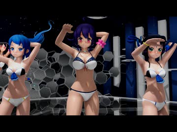 【MMD艦これ】大鯨とすずさみで Mamma Mia【晩秋の水着大会】