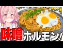 【美肌】アブラマシマシな牛ホルモン味噌焼きうどんが美味すぎて飲む美容液成分！【VOICEROIDキッチン＋生声】