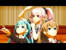【MMD艦これ】由良・鈴谷・熊野『桃源恋歌』