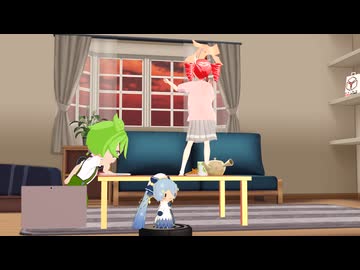 重音テトさんで歌とトーク動画を上げています