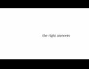 the right answers feat.宮舞モカ
