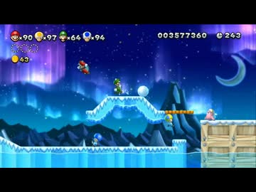 【劇団Boss】いよいよwiiuのゲームに手を出す【NewスーパーマリオブラザーズWiiU】part21