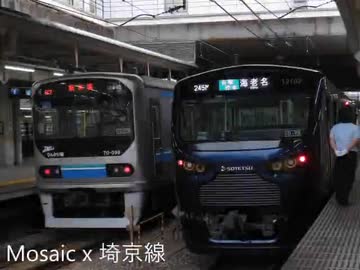 mosaic x 埼京線