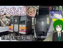 【白馬まで短縮！】大糸線あずさ5号旅【歩とみおの旅日記】