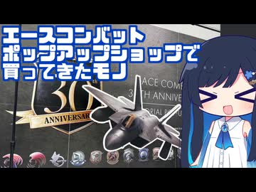 【エースコンバット】ポップアップストアで買ったきたモノ