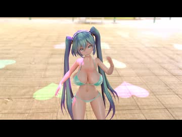 豊満なミクさんがHYBRID♥