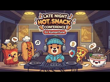 ラジオ番組「夜ふかしホットスナック会議＃１」