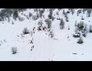 People having fun in the snow