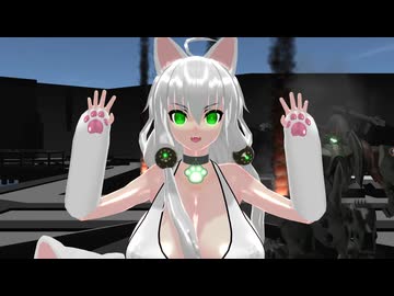 首輪付きちゃんでNyan Cat EX