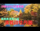須賀川牡丹園　紅葉・もみじと鴨、そして鯉