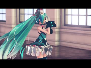 【MMD】 シンデレラ (Giga First Night Remix) 『YYB初音ミク』