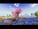 【VRChatワールド紹介】夢紡ぐ花原、星降る桜柳 ⁄ Dreamlike Cherry Willow