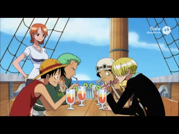 【Sora2】ワンピースのようなアニメ