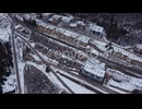 Aerial View Mountain Ski Resort Touristic Center Of Olympic Mountain Bjelasnica Sarajevo 4K