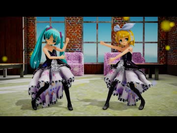 【らぶ式モデル誕生祭2025】ちびミク・ちびリンで【 ブラッディ・グルービー 】