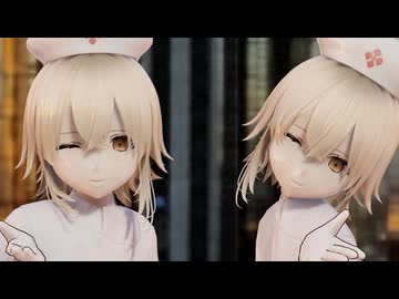 【MMDモデル配布】ナースロボ_タイプTちゃん【愛包ダンスホール(HIMEHINA)】