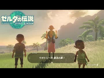 【ゼルダの伝説 ティアーズ オブ ザ キングダム】女神の剣は王国と共に泣く#29