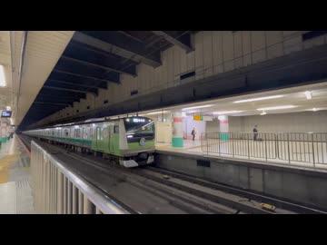 【JR東】埼京線E233系ハエ117編成(埼京線40周年記念ラッピング) 各駅停車 新宿行き 大宮駅発車シーン