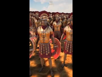 ホモと見るローマ兵50万人vsジェダイ1万人