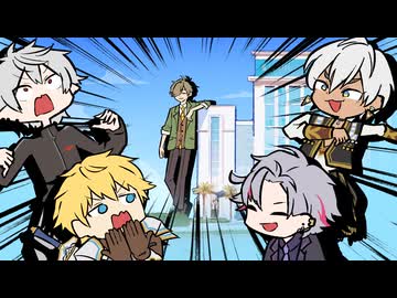 ホテルよりデカいオリバー・エバンスに驚く葛葉たち【葛葉/イブラヒム/エクス・アルビオ/不破湊】