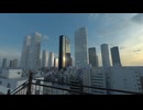 【VRChatワールド紹介】夕方屋上から -Evening- 36․5m JAPANCITY SKYBOX