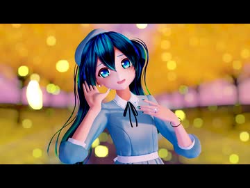 【MMD】『ハイドアンド・シーク』「カルも式初音ミクさん(クラシカルワンピ)」