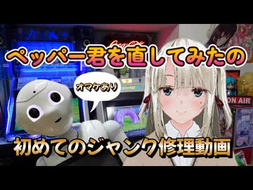 ペッパー君を直してみたの