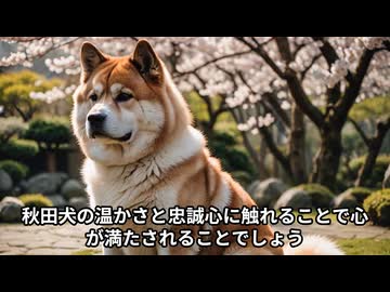 秋田犬の魅力！