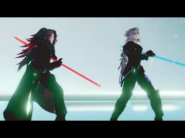 【鬼滅のMMD】ジャバヲッキー・ジャバヲッカ【上弦壱】【上弦弐】【黒死牟】【童磨】Demon Slayer