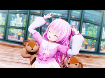 【MMD】姫熊さんで「Booo!」