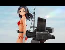 【MMD艦これ】黒潮ちゃんで「INTERGALACTIA」【ビキニ＆手袋＋艤装】