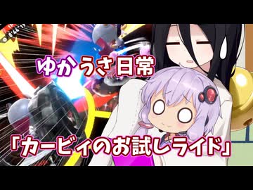 【ゆかうさ日常】この組み合わせ好きなんですよね【カービィのエアライダーおためしライド】