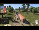 ETS2　左に曲がってブラジルで配送しよう　23　(Brazilian Map)