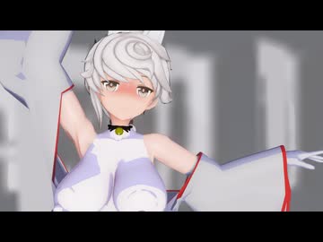 【MMD艦これ】ねこ巫女雲龍さんで極楽浄土【水着】