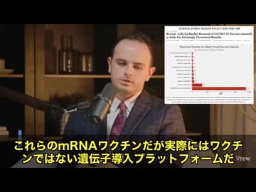 3人で中止の時代から、60万人でも継続”のmRNAワクチンの異常　アメリカでは1955年 □ポリオワクチンが10人死亡で即中止。 1976年 □豚インフルエンザワクチンは20〜50人死亡で即中止。