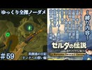 『9種の縛りプレイ＃59』ノーダメージで英傑達の秘蔵の日記を盗み見る全裸リンク【ゼルダの伝説ブレスオブザワイルドswitch２エディション/ゆっくり実況】
