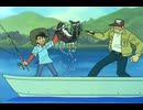 釣りキチ三平　第61話　蝉しぐれのブラウン