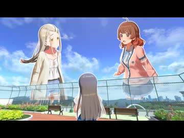 大きくなって堺雅人ごっこをする佑芽と怪獣役の広